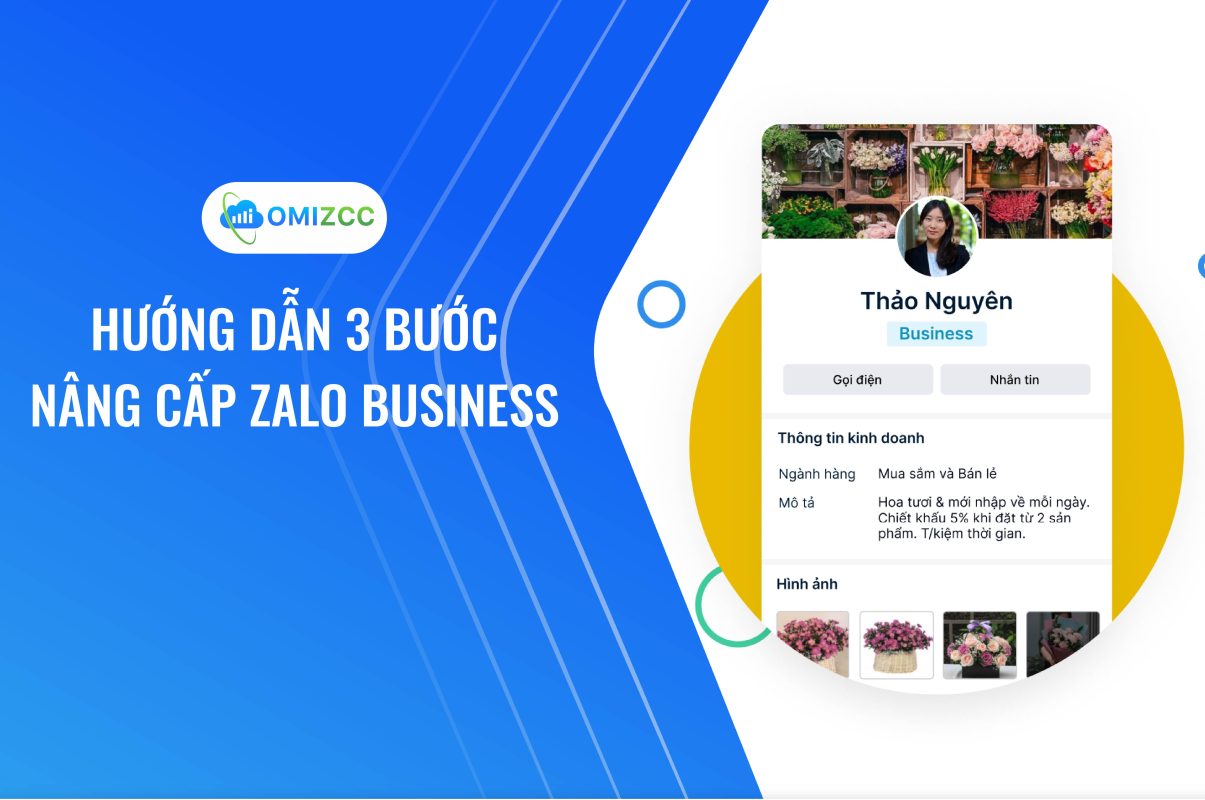 Hướng dẫn 3 bước nâng cấp Zalo Business hoàn toàn miễn phí