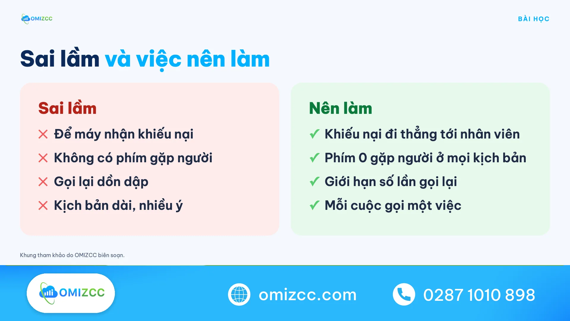 Sai lầm và việc nên làm khi dùng cuộc gọi tự động